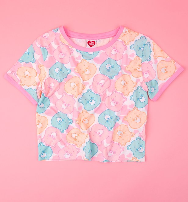 Women's Care Bears All Over Print Shortie Pyjamas Set