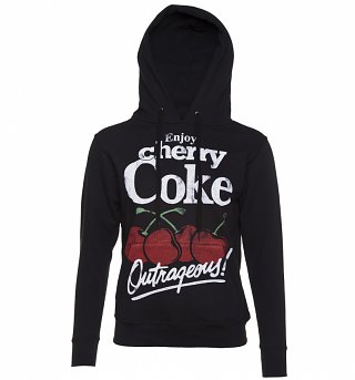 Women's Charcoal Enjoy Cherry Coke Hoodie Women's Charcoal Enjoy Cherry Coke Hoodie