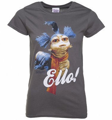 Women's Charcoal Worm Ello Labyrinth T-Shirt Women's Charcoal Worm Ello Labyrinth T-Shirt