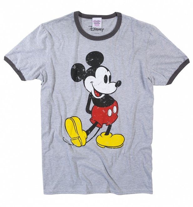 Women's Classic Mickey Ringer Boyfriend T-Shirt