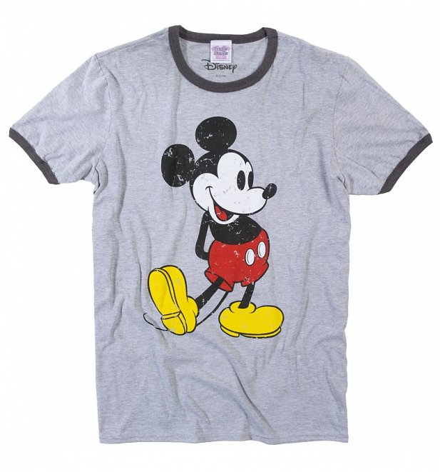 Women's Classic Mickey Ringer Boyfriend T-Shirt Women's Classic Mickey Ringer Boyfriend T-Shirt