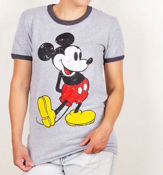 Women's Classic Mickey Ringer Boyfriend T-Shirt Women's Classic Mickey Ringer Boyfriend T-Shirt