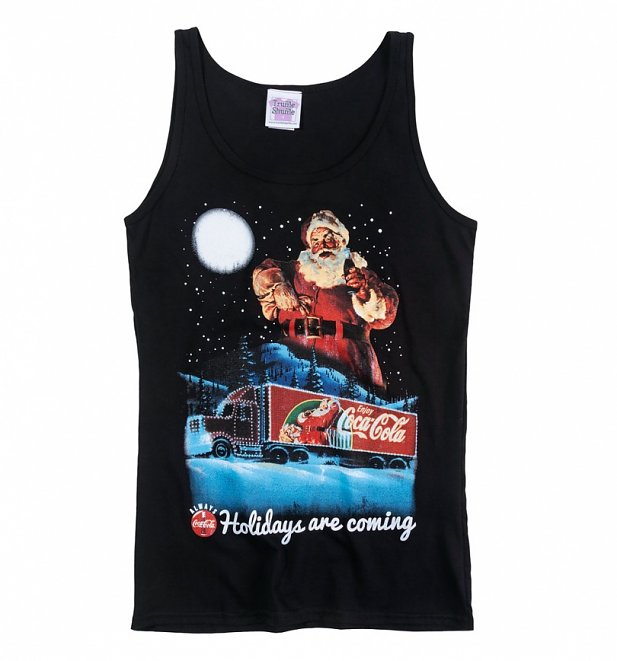 Women's Coca-Cola Holidays Are Coming Christmas Vest Women's Coca-Cola Holidays Are Coming Christmas Vest