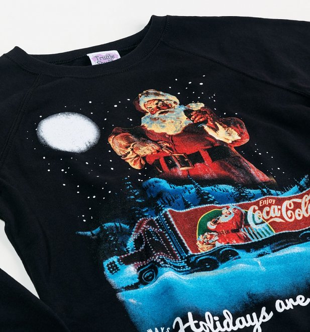 Women's Coca-Cola Holidays Are Coming Lightweight Christmas Jumper Women's Coca-Cola Holidays Are Coming Lightweight Christmas Jumper