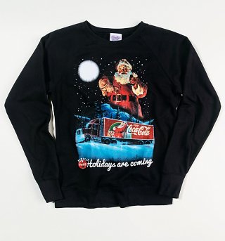 Women's Coca-Cola Holidays Are Coming Lightweight Christmas Jumper Women's Coca-Cola Holidays Are Coming Lightweight Christmas Jumper