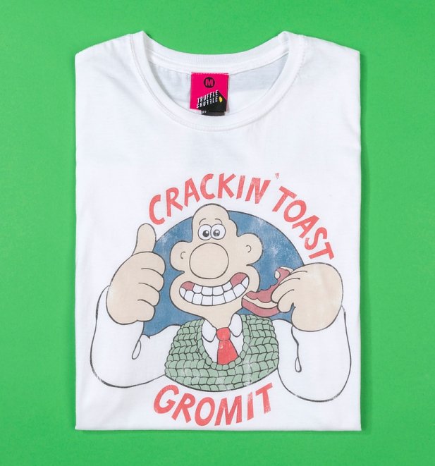 Women's Crackin' Toast Gromit Fitted T-Shirt Women's Crackin' Toast Gromit Fitted T-Shirt