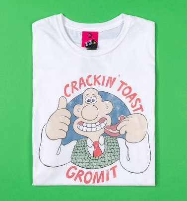 Women's Crackin' Toast Gromit Fitted T-Shirt Women's Crackin' Toast Gromit Fitted T-Shirt