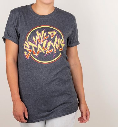 Women's Bill And Ted Wyld Stallyns Boyfriend Fit Rolled Sleeve T-Shirt Women's Bill And Ted Wyld Stallyns Boyfriend Fit Rolled Sleeve T-Shirt