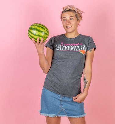 Women's Dirty Dancing I Carried A Watermelon Fitted T-Shirt