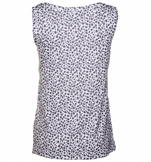 Women's Disney Minnie Mouse Head Spotted Animal Print Vest Women's Disney Minnie Mouse Head Spotted Animal Print Vest