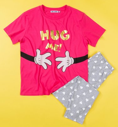 Women's Disney Minnie Mouse Hug Me Pyjamas Women's Disney Minnie Mouse Hug Me Pyjamas