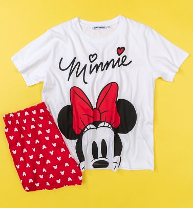 Women's Disney Minnie Mouse Shortie Pyjamas Women's Disney Minnie Mouse Shortie Pyjamas
