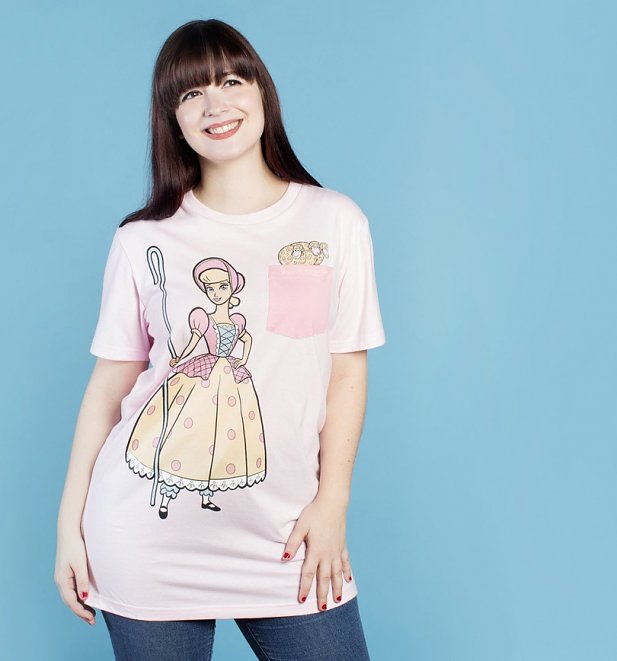 Disney Pixar Toy Story Bo Peep Pocket T-Shirt from Cakeworthy