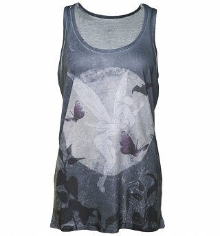 Women's Disney Tinker Bell Sublimation Print Vest Women's Disney Tinker Bell Sublimation Print Vest