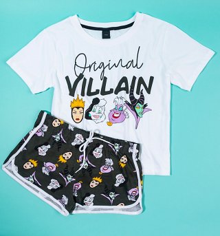 Women's Disney Villains Original Witch Shortie Pyjama Set Women's Disney Villains Original Witch Shortie Pyjama Set