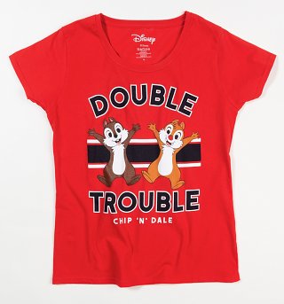 Women's Double Trouble Chip 'N' Dale T-Shirt Women's Double Trouble Chip 'N' Dale T-Shirt