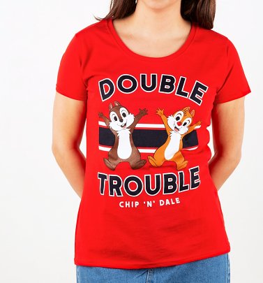Women's Double Trouble Chip 'N' Dale T-Shirt Women's Double Trouble Chip 'N' Dale T-Shirt