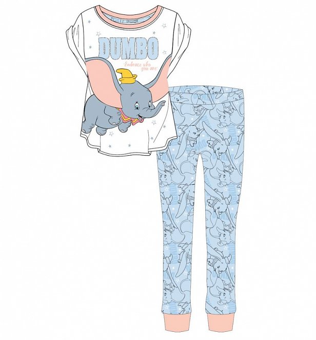 Women's Dumbo Embrace Who You Are Disney Pyjamas Women's Dumbo Embrace Who You Are Disney Pyjamas