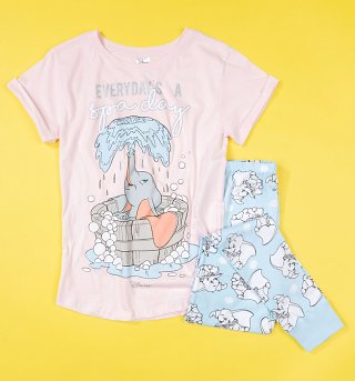 Women's Dumbo Everyday's A Spa Day Disney Pyjamas Women's Dumbo Everyday's A Spa Day Disney Pyjamas