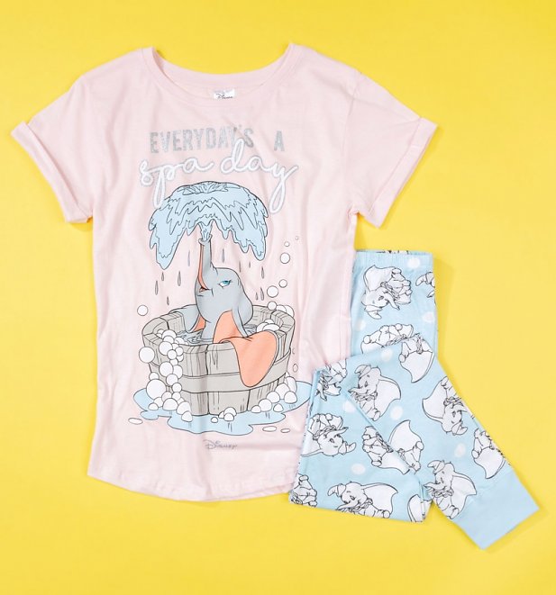 Women's Dumbo Everyday's A Spa Day Disney Pyjamas