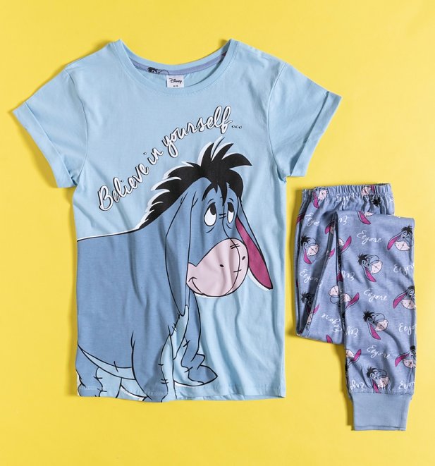 Women's Eeyore Believe In Yourself Disney Pyjamas