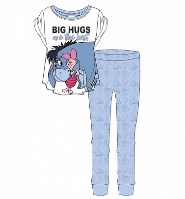 Women's Eeyore And Piglet Big Hugs Are The Best Pyjamas Women's Eeyore And Piglet Big Hugs Are The Best Pyjamas