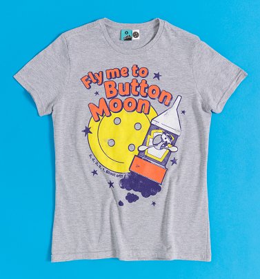 Official Official Button Moon T Shirts Gifts Merchandise TruffleShuffle