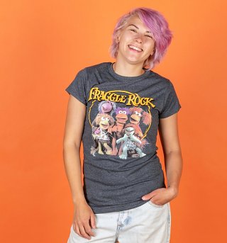 Women's Fraggle Rock Classic Gang Fitted T-Shirt Women's Fraggle Rock Classic Gang Fitted T-Shirt
