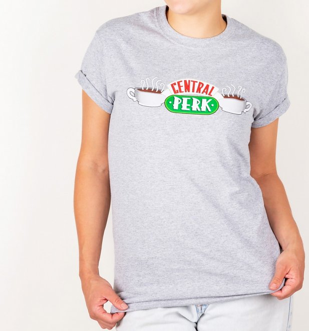 Friends Central Perk Rolled Sleeve Boyfriend T-Shirt