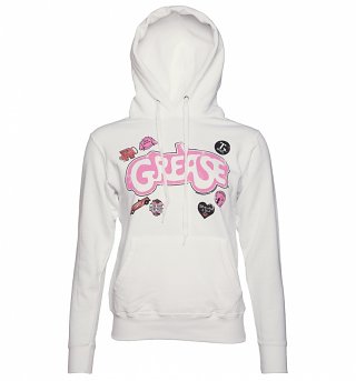 Women's Grease Badges Hoodie Women's Grease Badges Hoodie