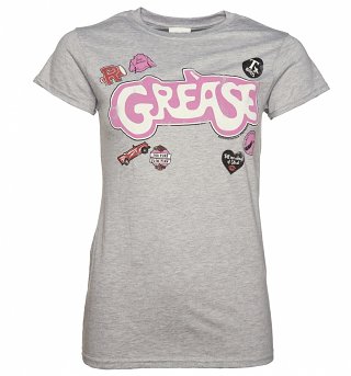 Women's Grease Badges T-Shirt Women's Grease Badges T-Shirt