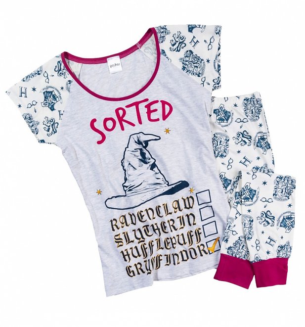 Women's Harry Potter Gryffindor Sorting Hat Pyjamas Women's Harry Potter Gryffindor Sorting Hat Pyjamas