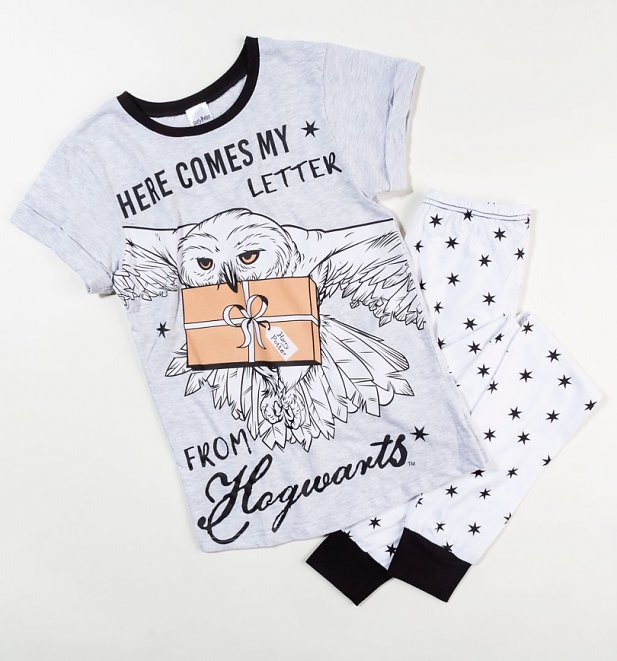 Harry Potter Hedwig Here Comes My Letter From Hogwarts Pyjamas