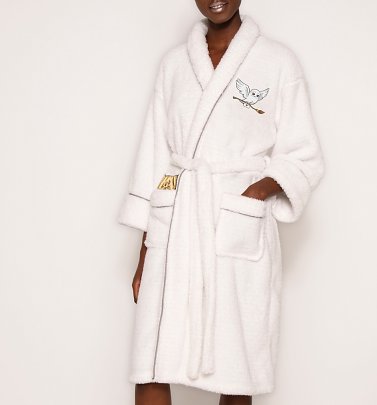 Women's Harry Potter Hedwig Sparkly Dressing Gown Women's Harry Potter Hedwig Sparkly Dressing Gown