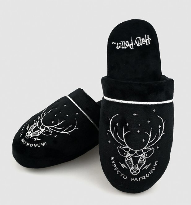 Women's Harry Potter Patronus Slip On Slippers Women's Harry Potter Patronus Slip On Slippers