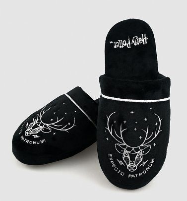Women's Harry Potter Patronus Slip On Slippers Women's Harry Potter Patronus Slip On Slippers