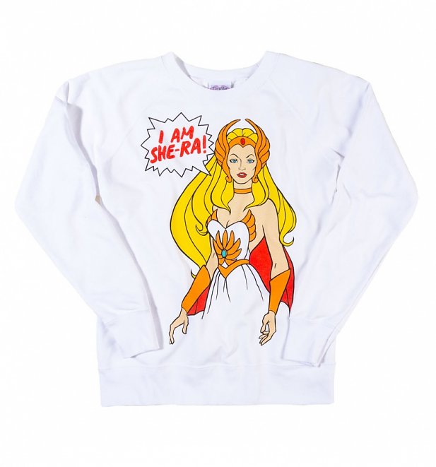 Women's I Am She-Ra White Sweater Women's I Am She-Ra White Sweater