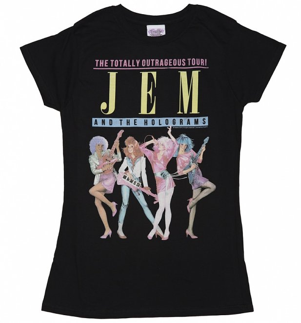 Women's Jem And The Holograms Tour T-Shirt