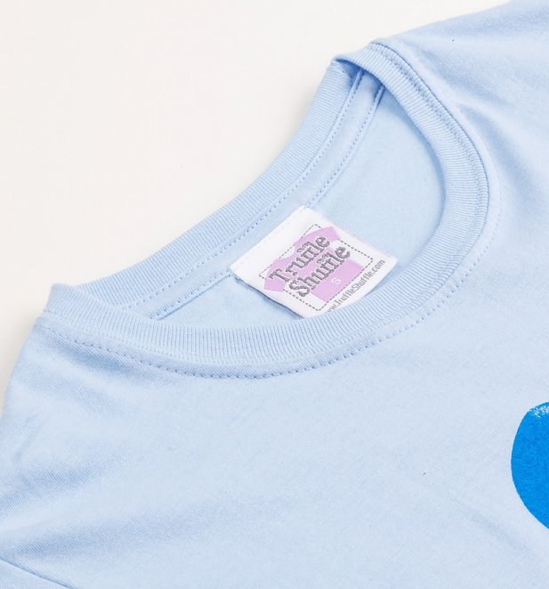 Women's Light Blue Jurassic Park Inspired InGen Logo T-Shirt Women's Light Blue Jurassic Park Inspired InGen Logo T-Shirt