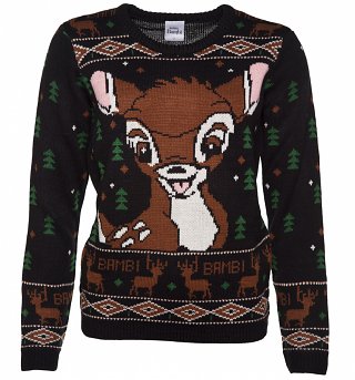 Women's Knitted Bambi Forrest Jumper Women's Knitted Bambi Forrest Jumper