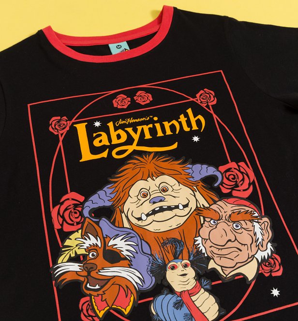 Labyrinth Rocks Friends Women's Labyrinth Friends Pyjamas with Scrunchie