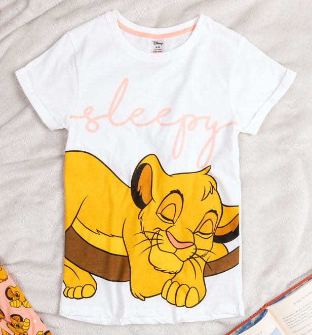 Women's Lion King Sleepy Simba Disney Pyjamas