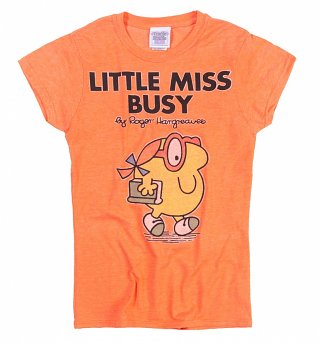 Women's Little Miss Busy Fitted T-Shirt Women's Little Miss Busy Fitted T-Shirt