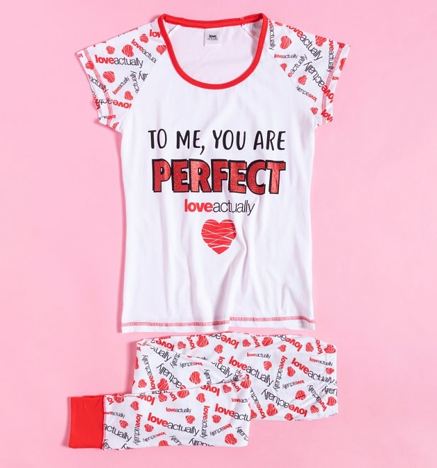 Women's Love Actually To Me You Are Perfect Pyjamas
