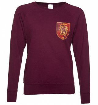 Women's Maroon Harry Potter Gryffindor Crest Sweater Women's Maroon Harry Potter Gryffindor Crest Sweater