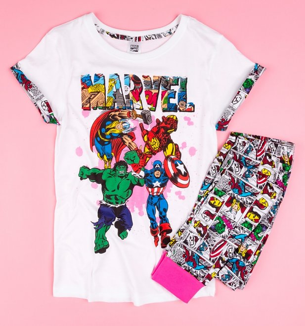 Marvel Comics Comic Strip Pyjamas