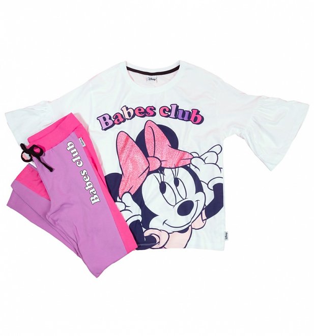 Women's Minnie Mouse Babes Club Pyjama Set Women's Minnie Mouse Babes Club Pyjama Set