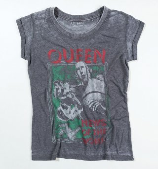 Women's News Of The World Queen Burnout T-Shirt Women's News Of The World Queen Burnout T-Shirt