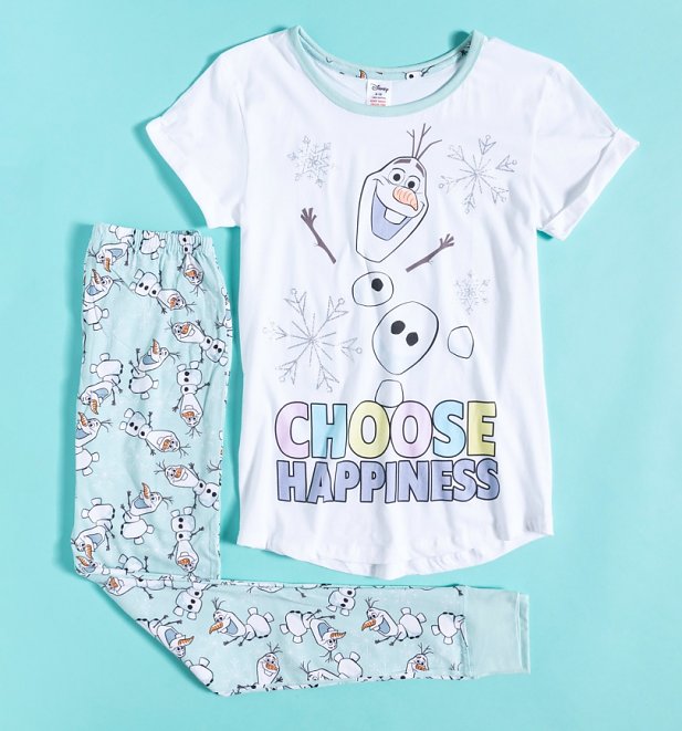 Women's Olaf Frozen Choose Happiness Disney Pyjamas Women's Olaf Frozen Choose Happiness Disney Pyjamas