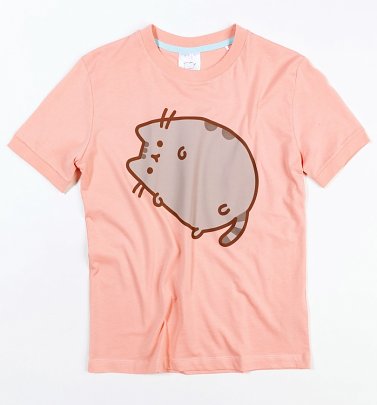Women's Pink Pusheen T-Shirt from Difuzed Women's Pink Pusheen T-Shirt from Difuzed